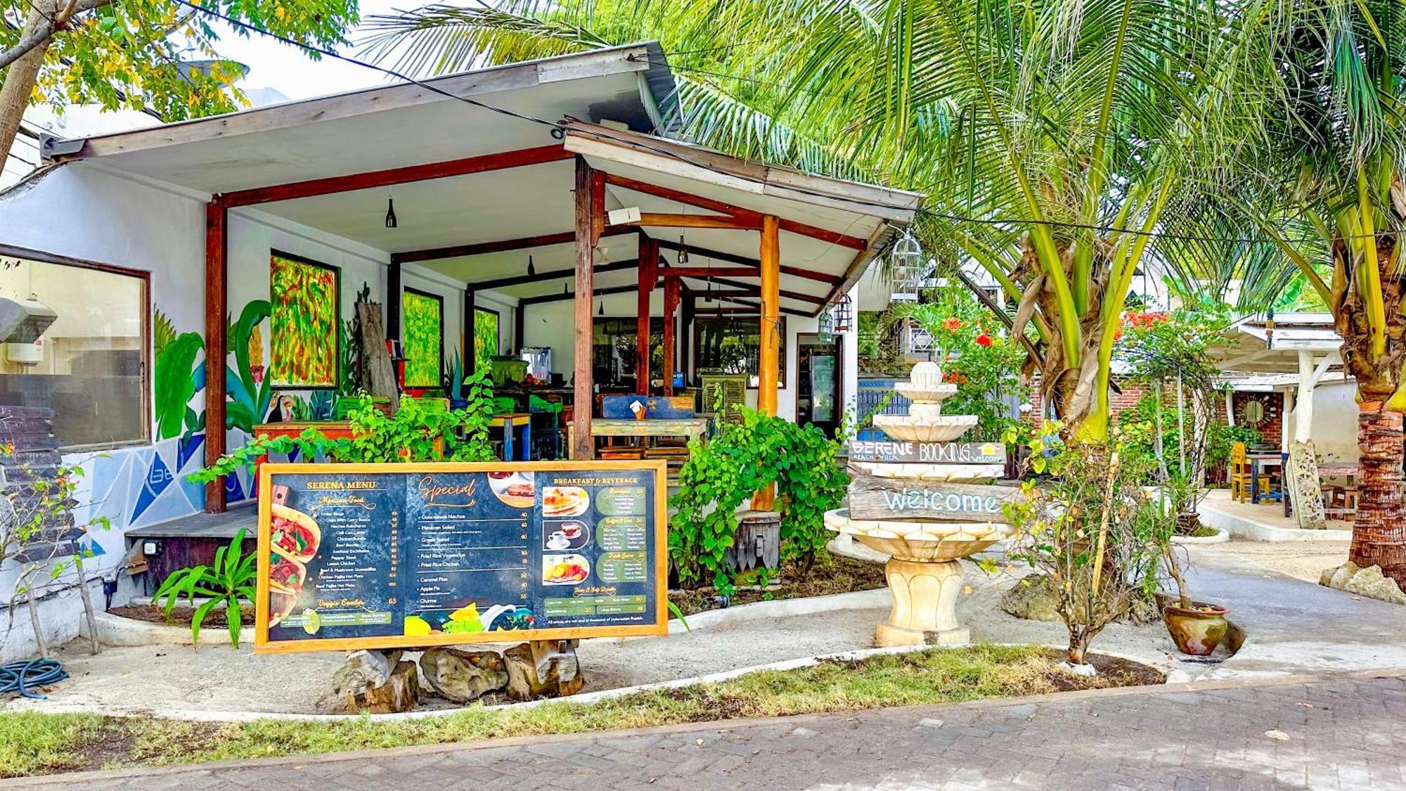 Serene Beach Villa Gili Trawangan Exterior foto